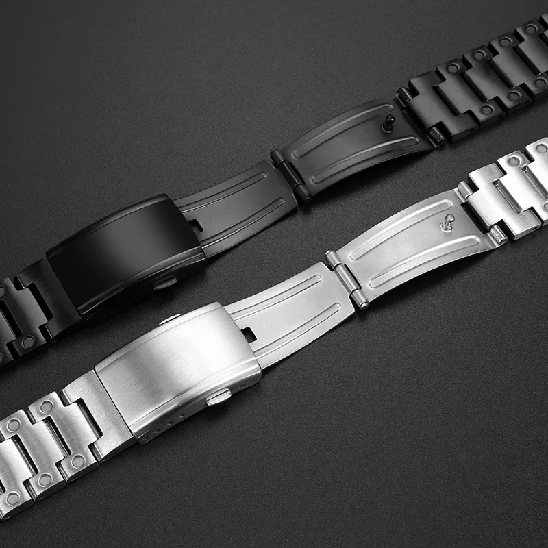 Solid fine steel watchband for Casio Watch edifice series EFB-680 wristband metal watch strap  accessories 14mm  Man\'s  Bracelet