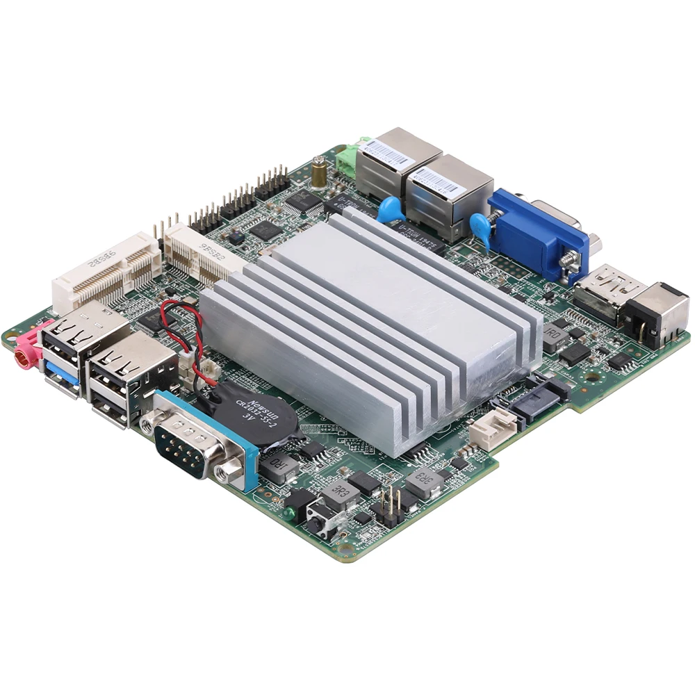Mini PC Dual LAN Bay Trail J1900/N2920 Procesadores de cuatro núcleos 4x RS232 HD 1.4 Mini PC sin ventilador VGA