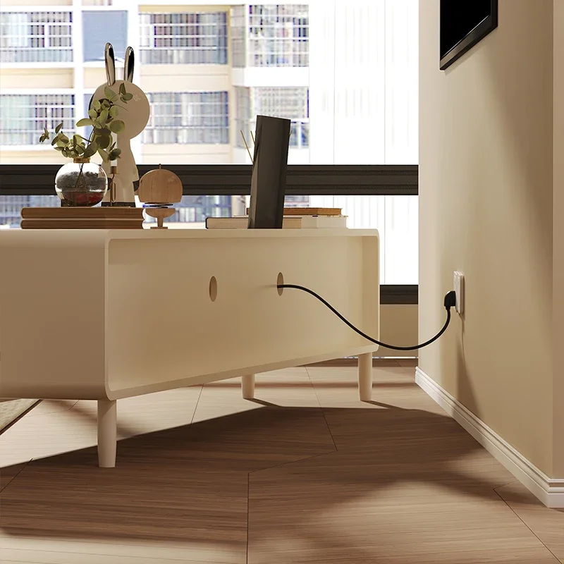 ขาตั้งทีวีอเนกประสงค์ ดีไซน์ยุโรป สำหรับสำนักงาน ห้องนั่งเล่น ขาตั้งทีวีสไตล์โมเดิร์น มินิมอล อินดัสเทรียล เฟอร์นิเจอร์