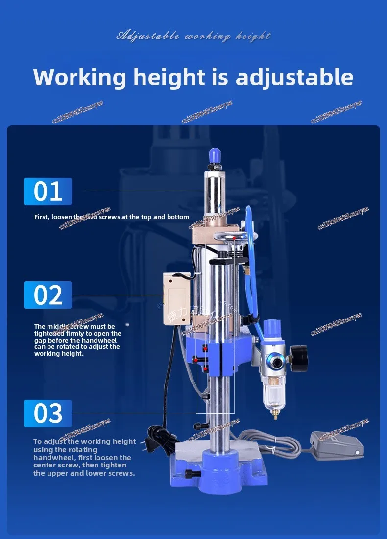 

Одноколонный пневматический перфоратор, четырехколонный, двухпластинчатый пневматический штамповочный станок, компактный силовой пресс