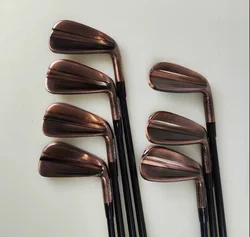 Brand New 790  Golf Clubs p79.0 Irons Vintage Copper Set 4-9P 7PCS R/S Flex Graphite/Steel Shaft with Head Cover Shipping Free