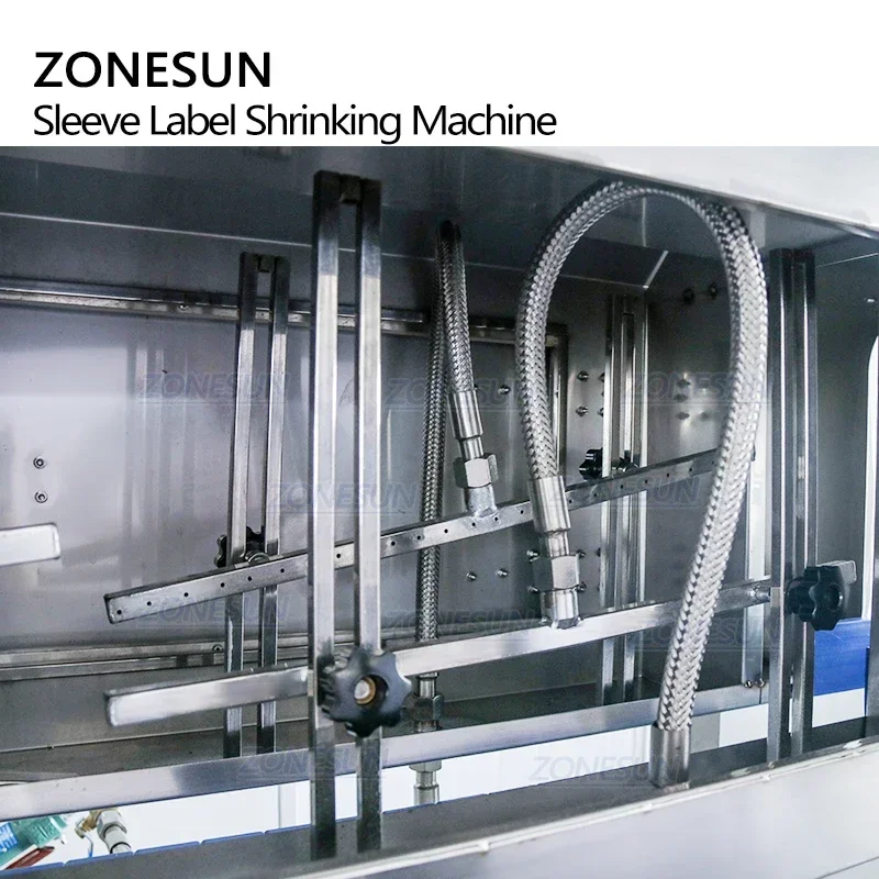 ZONESUN ZS-STB150L Automatic Sleeve Shrinking System Label Wrapping Machine for Beverage Juice Milk Water Packaging Line