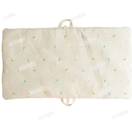 

Матрас хлопковый с мультяшной вышивкой в виде медведя, складной, портативный, для сна и отдыха, для ночевки, для перекуса