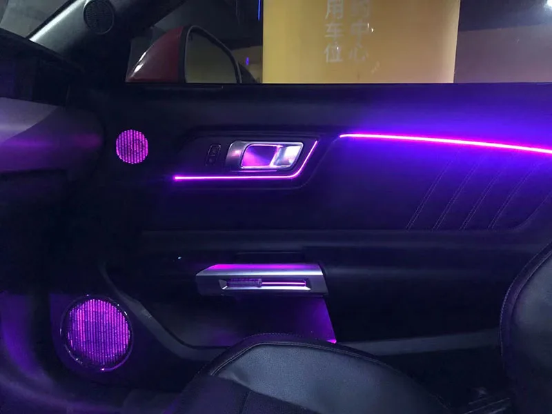 LED Interior Lighting Shift Ambient light For Ford Mustang 2015 2016 2017 2018 2019 2020 Color decorate Atmosphere Lamp