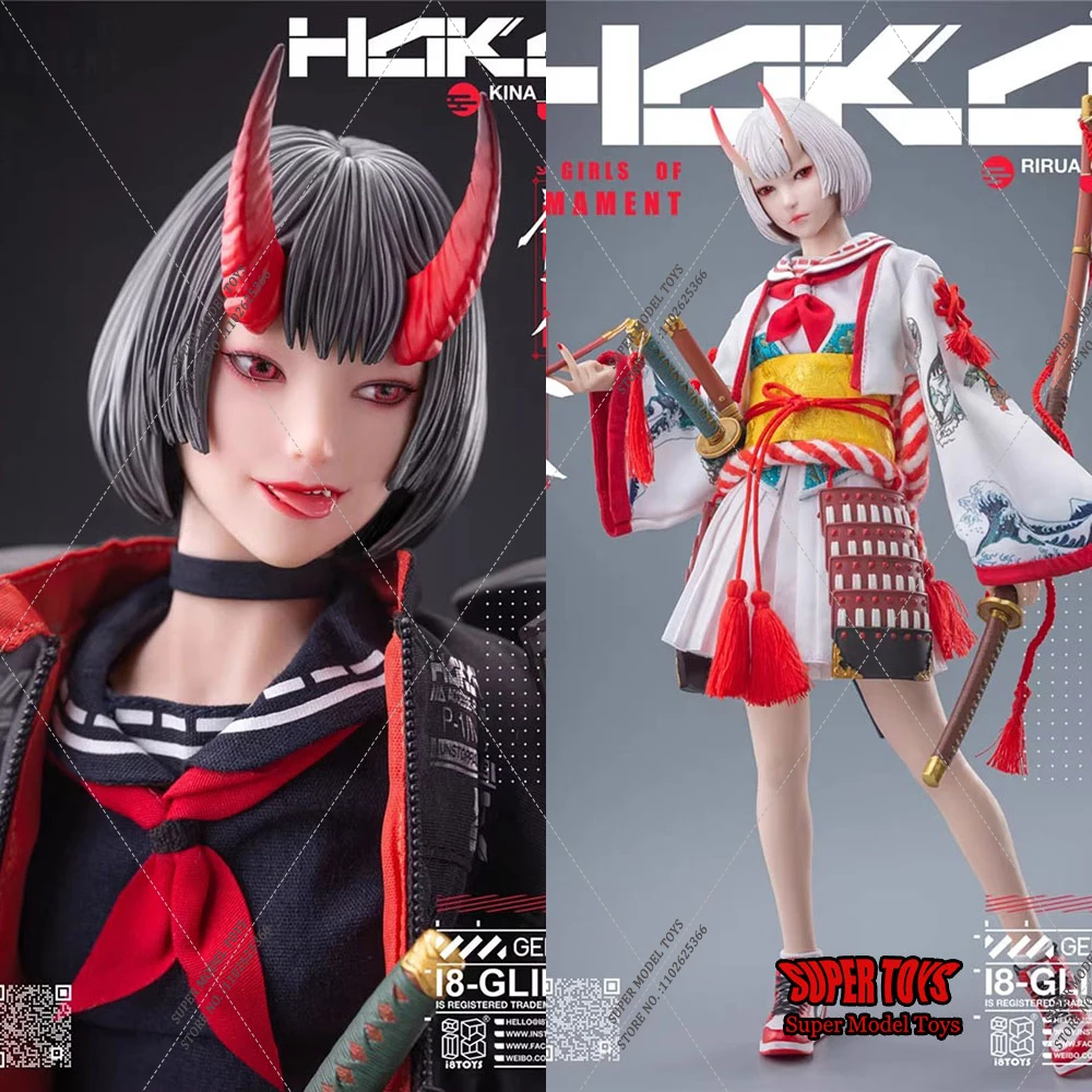 i8toys x Gharliera 1/6 Scale Collectible The Girls of Armament i8-GLIE001 Kina OOKAMI i8-GLIE002 Rirua OOKAMI Action Figure