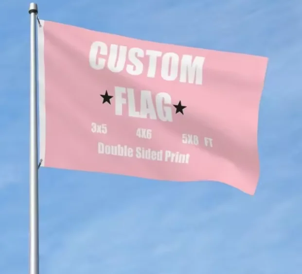 Personalized Any Size Banner Flag Custom Text/Photo Birthday Graduation Business Corporate Events Club Logo Decorative Banner