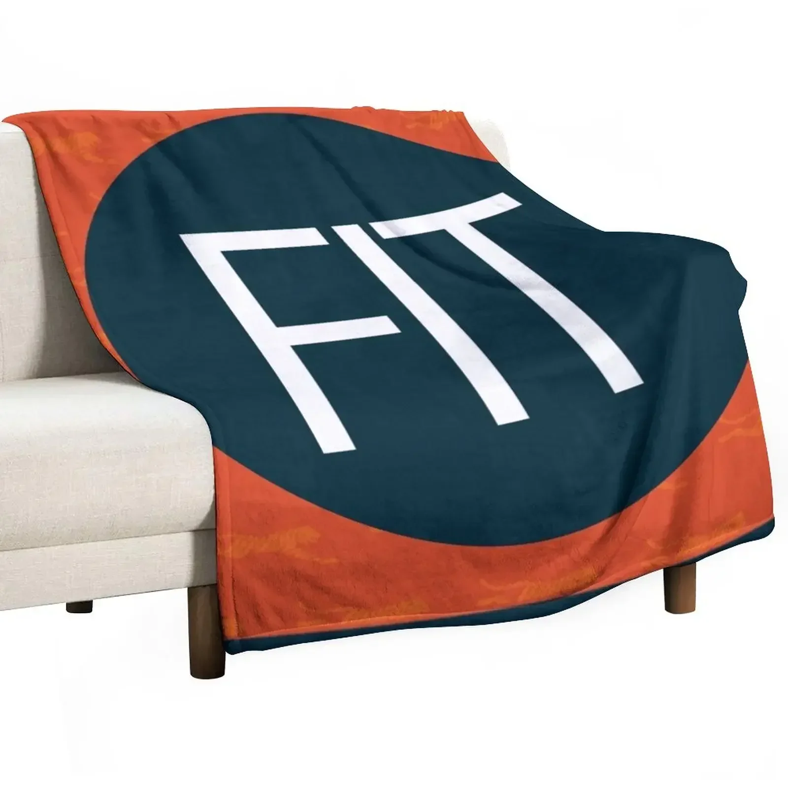 Fashion Institute of Technology Throw Blanket Soft Plush Plaid heavy to sleep Vintage Polar Decorative Beds Nap Blankets