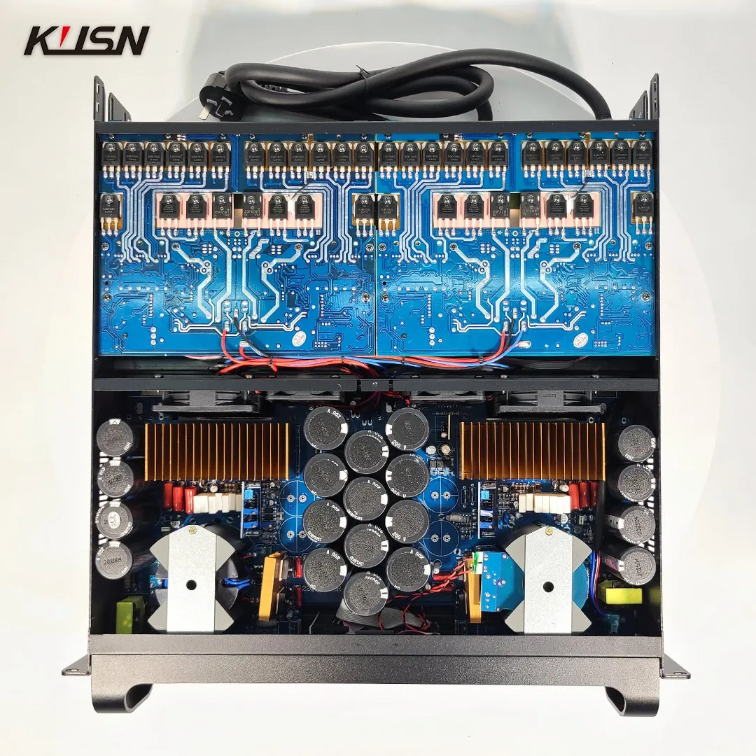 2200 واط X4 8 أوم عالية الأداء المهنية مضخم رقمي ستيريو 2U مكبر كهربائي الراقية العروض الكبيرة القضبان الطرف #5