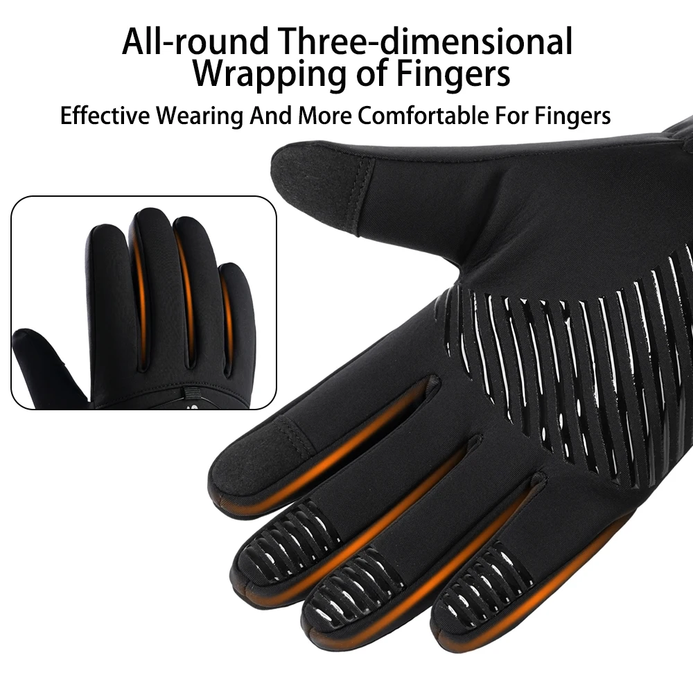 Neue Winter Schnalle Radfahren Handschuhe Unisex Winddicht Touchscreen Warme Handschuhe männer frauen Outdoor Sport Laufen Skifahren Handschuhe – Detail 13