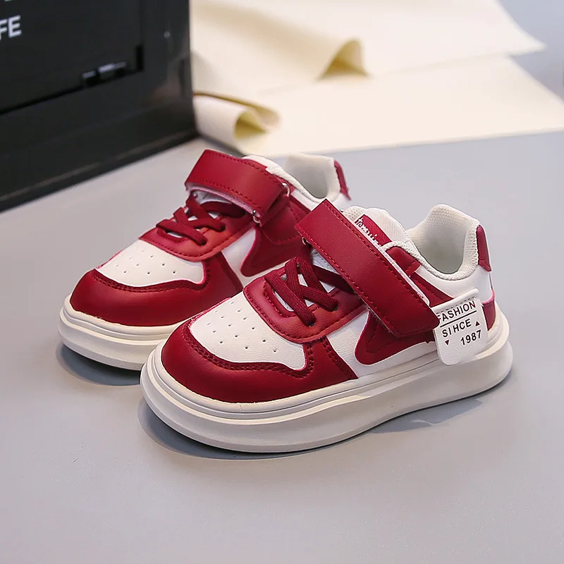 

Детские кроссовки, дышащая детская спортивная обувь на липучке, осень 2021, новая повседневная обувь для мальчиков и девочек с мягкой подошвой для студентов