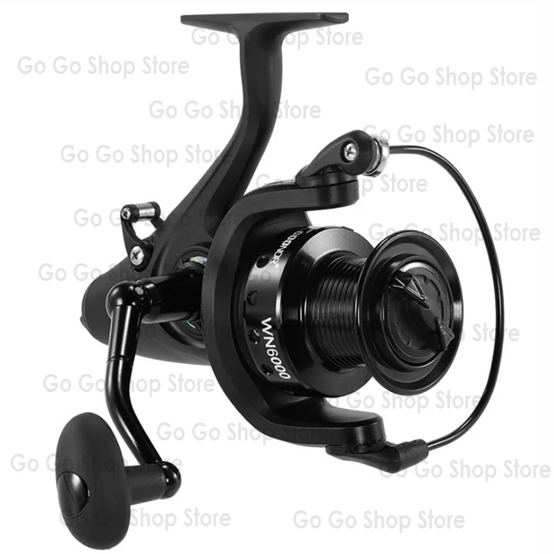 

Рыболовное колесо с двойной разгрузкой Цельнометаллическое колесо Спиннинг переднего и заднего разряда 12-осевое дальнее бросание карпа