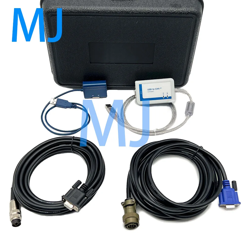 Diagnostic scanner tool with Diasys 2.72 MDEC ADEC Cable USB-TO-CAN DIASYS 2.7 MEDC ADEC FULL KIT for MTU ENGINE INTERFACE