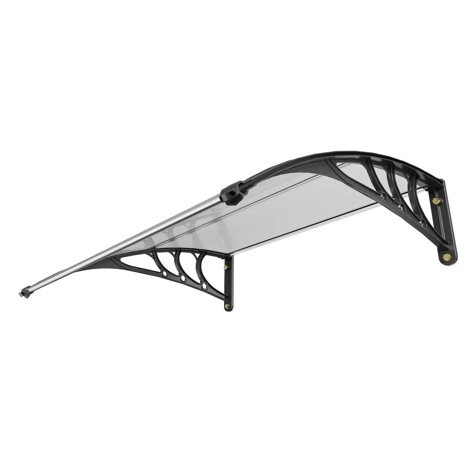 

KFFKFF Outdoor Canopy for Window and Door, 40" x 40", UPF 50+ Polycarbonate Material, Exterior Overhang