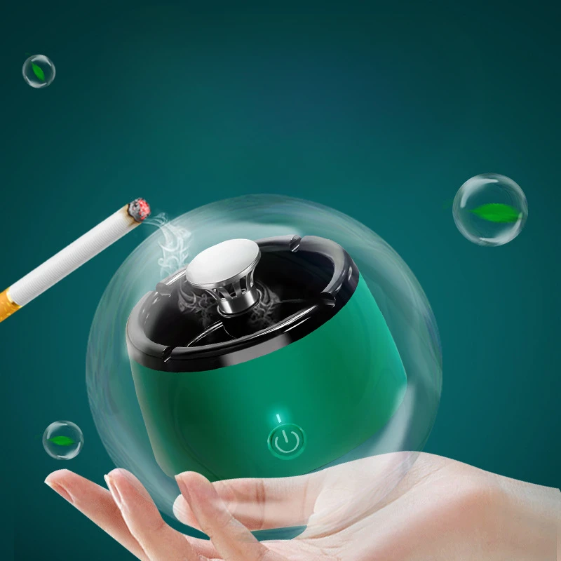 

Multipurpose Ashtray with Air Purifier Function for Filtering Second-Hand Smoke From Cigarettes Remove Odor Smoking Accessories