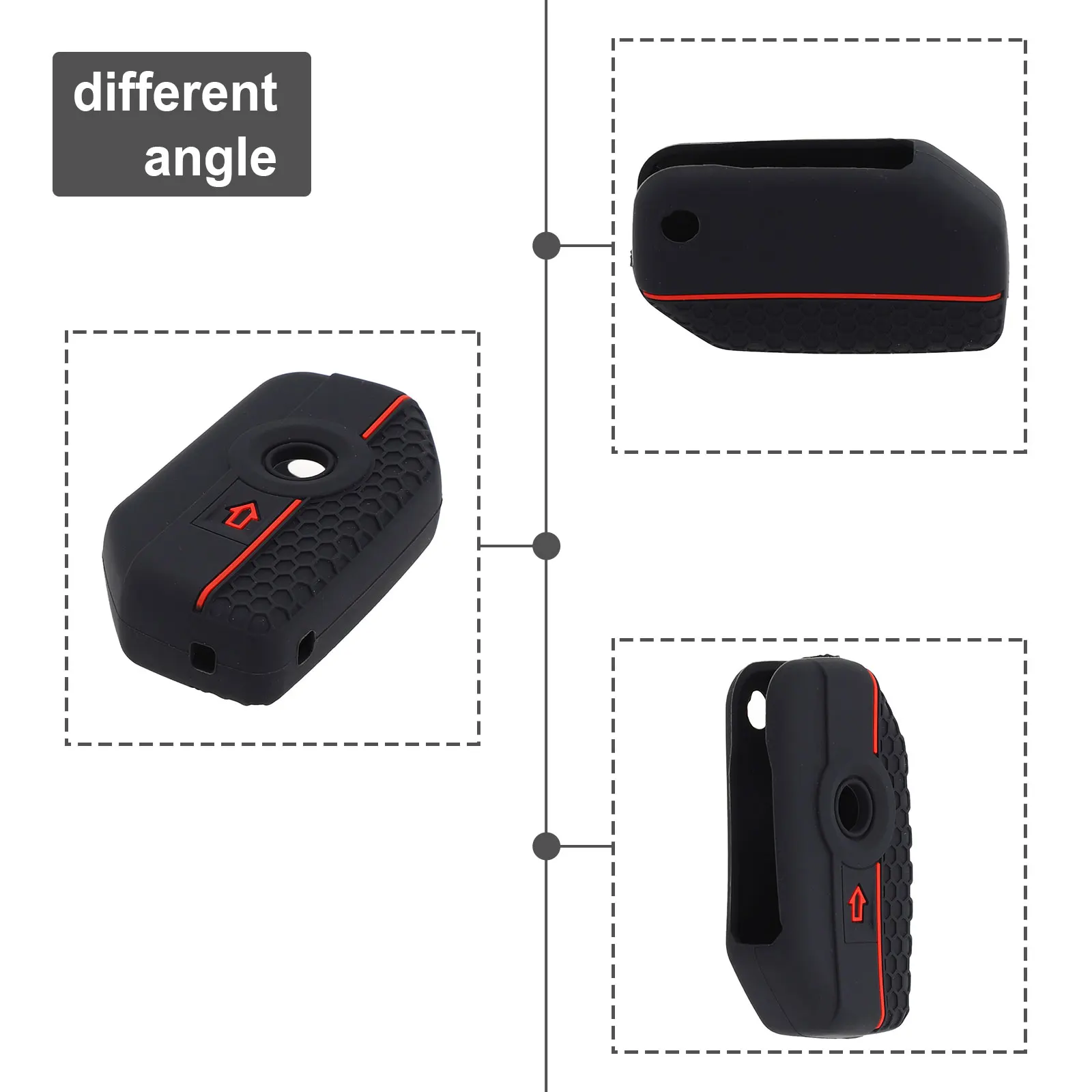 Silicone Key Protector for BMW R1250GS R1200GS C400gt F750GS F850GS K1600B K1600GT R1200RS R1200RT F900R F900XR Motorcycle Keys