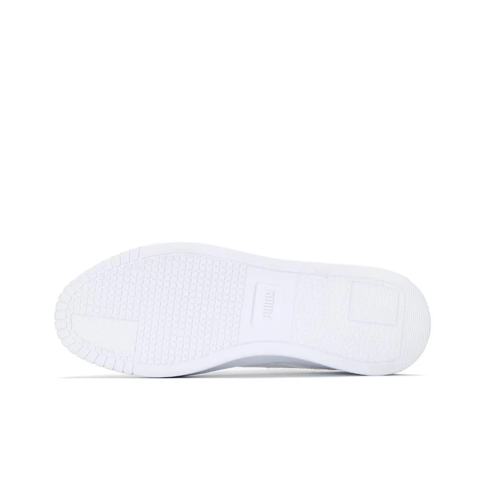 PUMA Carina Street Split Cow Leather, Artificial Leather Abrasion Resistant Low top Skateboard Shoes Women's White 389390-01
