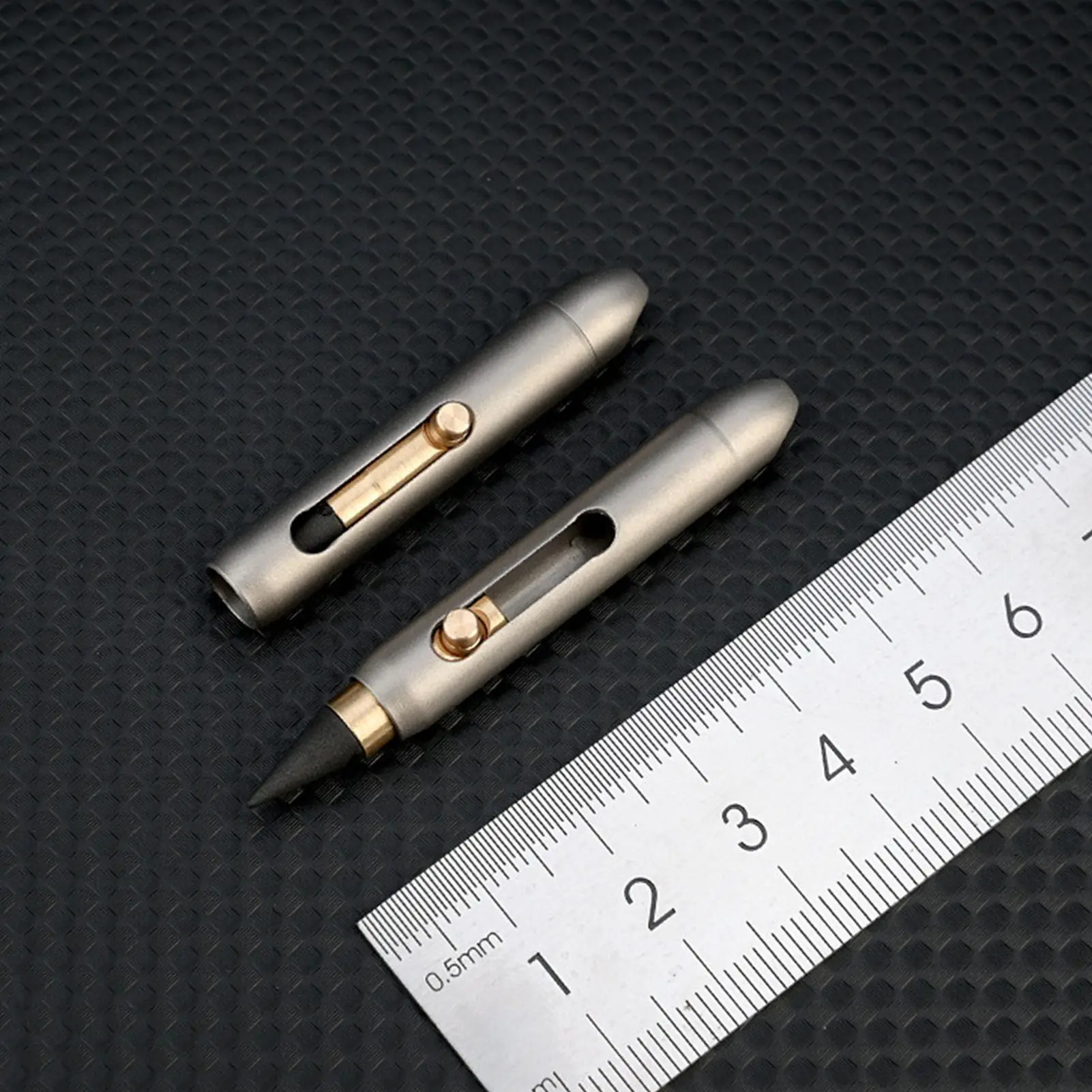 Eternal Pencil Portable Titanium Alloy Forever Inkless Pencil Home School Supplies Unique Desk Decor Pocket Pen for Writing view 5