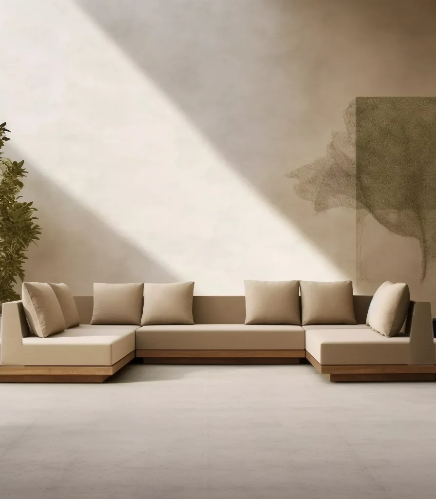 

Садовая мебель: современный диван для патио, комплект садовой мебели с каркасом из массива тика