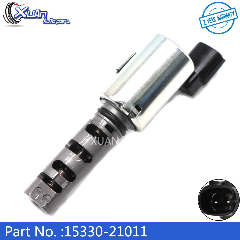 XUAN New VVT Oil Control Valve Engine Variable Timing Solenoid Valve 15330-21011 For Toyota Yaris Prius Echo Scion xA xB 1.5L