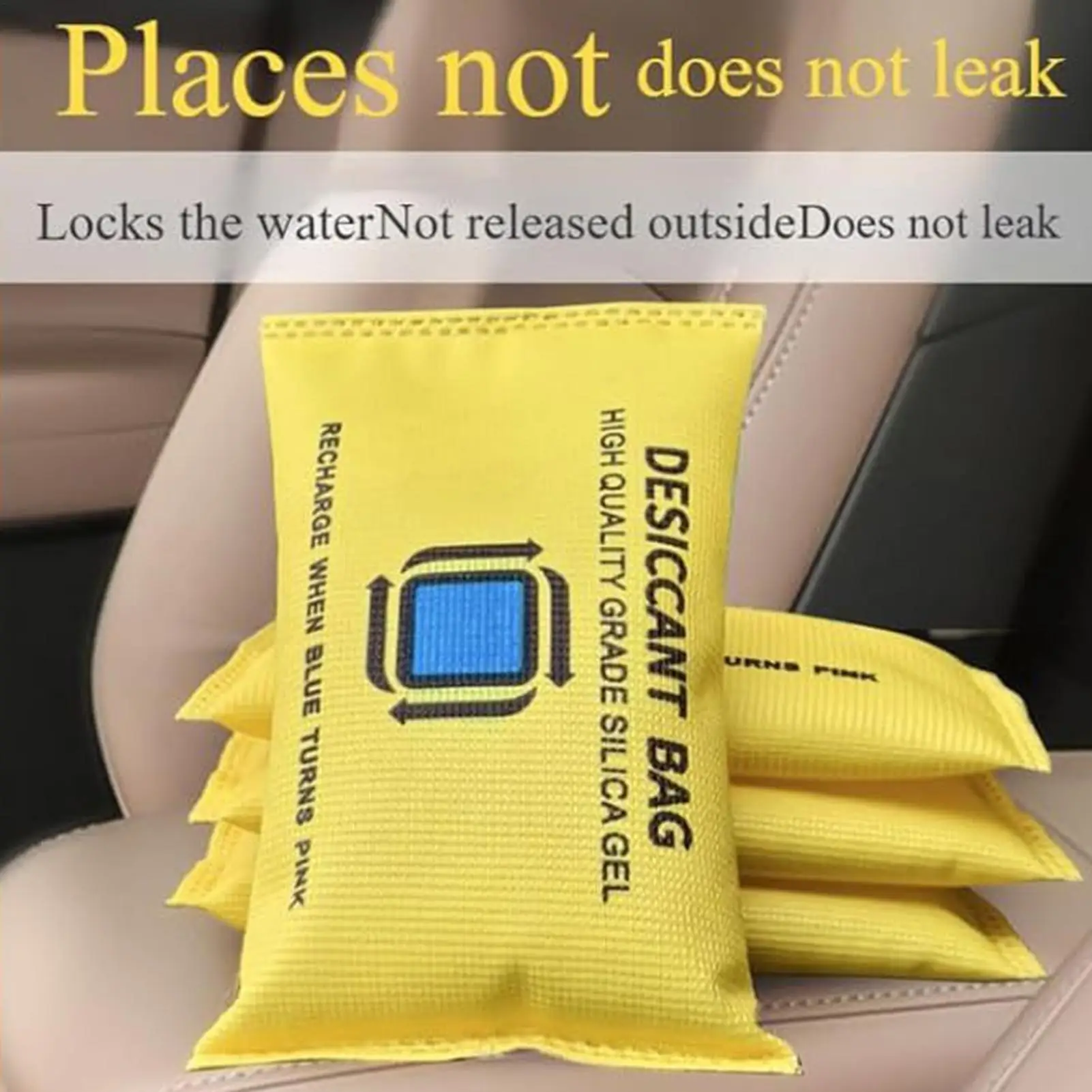 Reusable Desiccant Moisture-proof Wardrobe Dehumidification Car Interior From Humidity Damage,Home Closet Humidity Absorber Bag