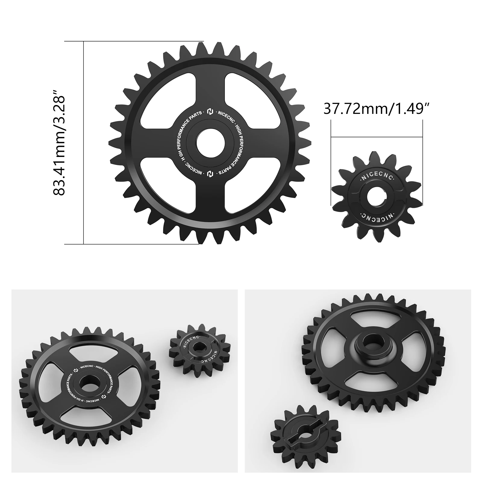 NICECNC For KTM EXCF 350 EXC 250F XCF-W 250 350 2017-2022 SXF 250 SX-F 350 XCF 250 350 2016-2022 Engine Oil Pump Idler Gear Kit