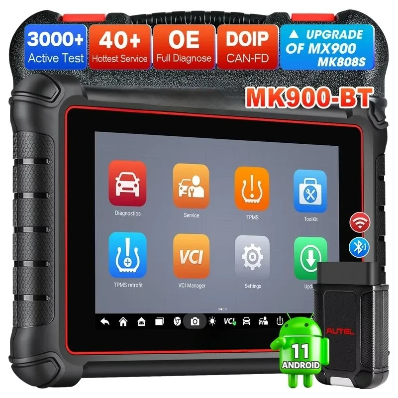 MK900 BT Car Diagnostic Tool MK808 MK900BT MK808BT Altar MK 808 900 MK900-BT Vehicle Auto Full System OBD2