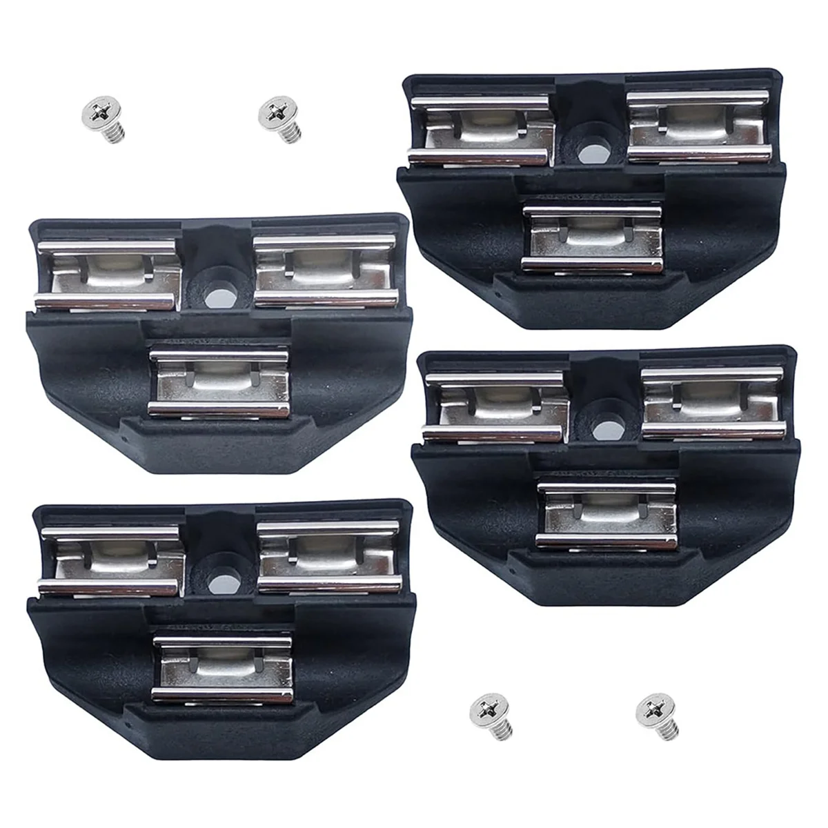 ตัวยึดดอกไขควงไฟฟ้า4ชิ้นพร้อมสกรูสำหรับ milwaukee 18V impact DRIVER 2601-20 2601-22 2602-20 2602-22
