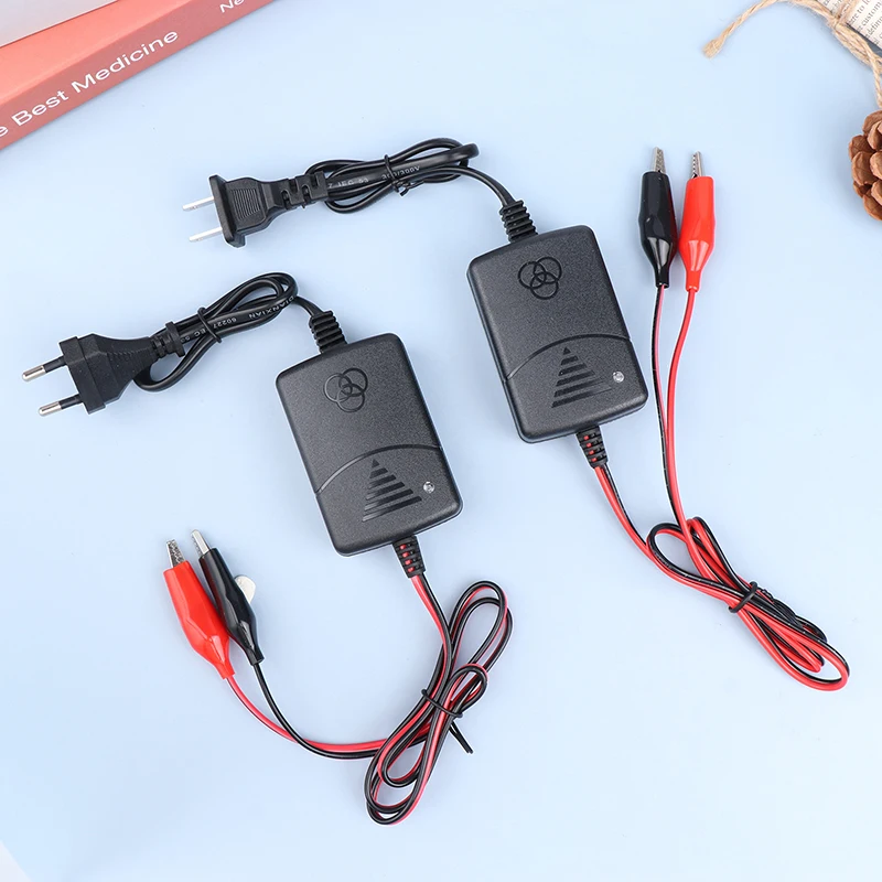 12V 1.5A Car Battery Charger Portable For Motorcycles, Electric Toys, Water Colloid Maintenance-Free Lead-Acid Batteries