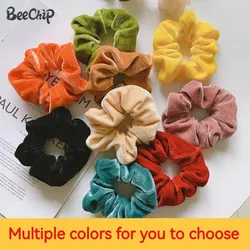 10PCS Macaron Color Hair Rope Simple Style Good Elasticity Hair Ties Fashion Hair Accessories Hair Accessories For Girls