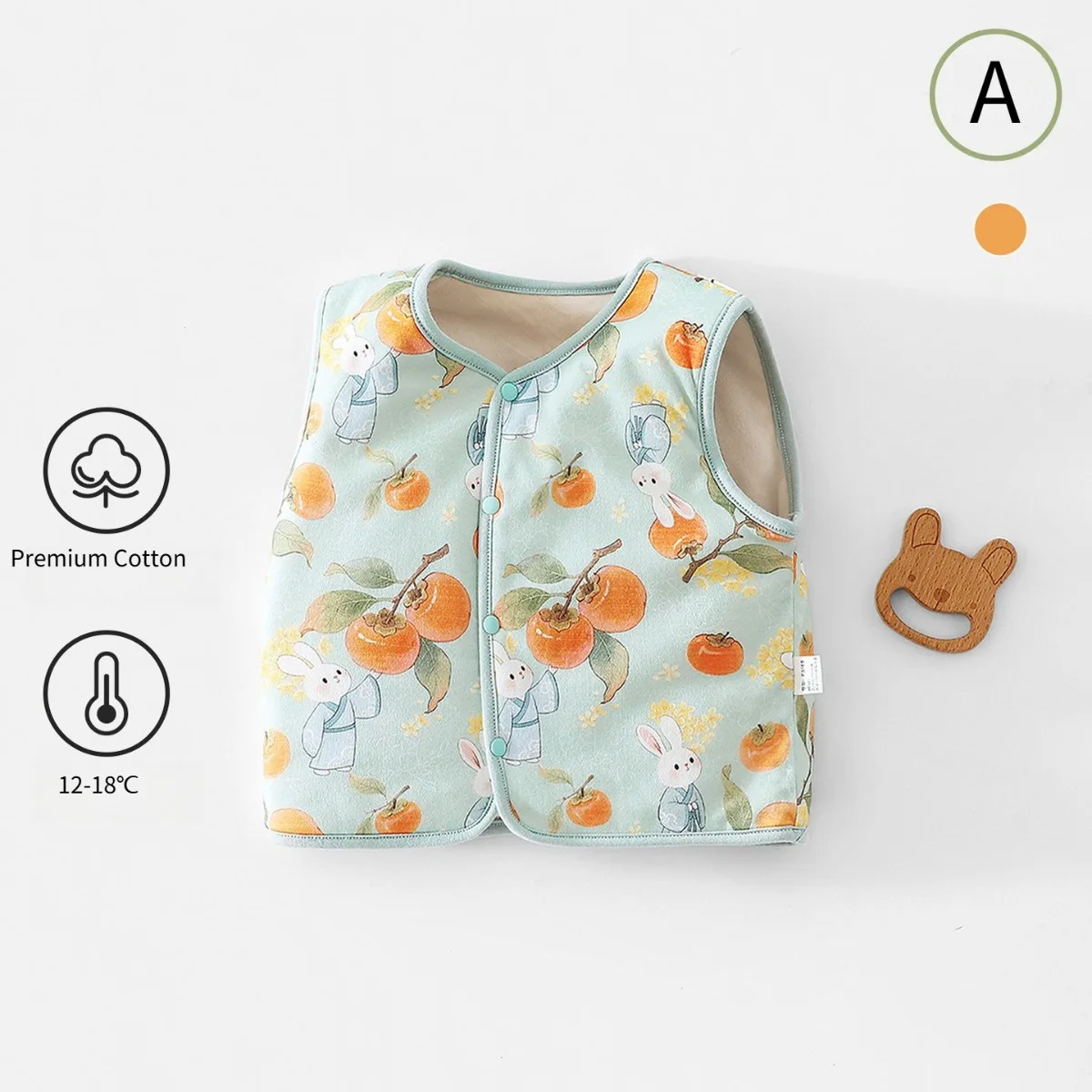 Baby Autumn Winter Vest Soft Cotton Outer Fine Fleece Lined Warm Quilted Waistcoat Infant Toddler Sleeveless Jacket Unisex 9M-4T