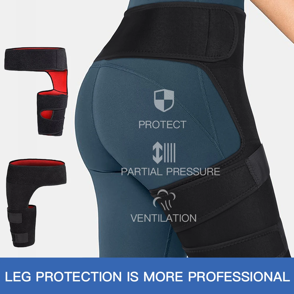 1 Pcs Hip Joint Support,Thigh And Waist Protection,Sciatic Nerve Pain And Groin Compression Pack,Used To Relieve Hip Joint Pain