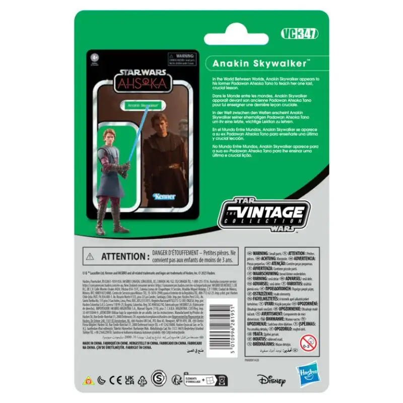 Star Wars The Vintage Collection Anakin Skywalker Star Wars: Ahsoka 3.75 Inch Collectible Action Figure Toy view 6
