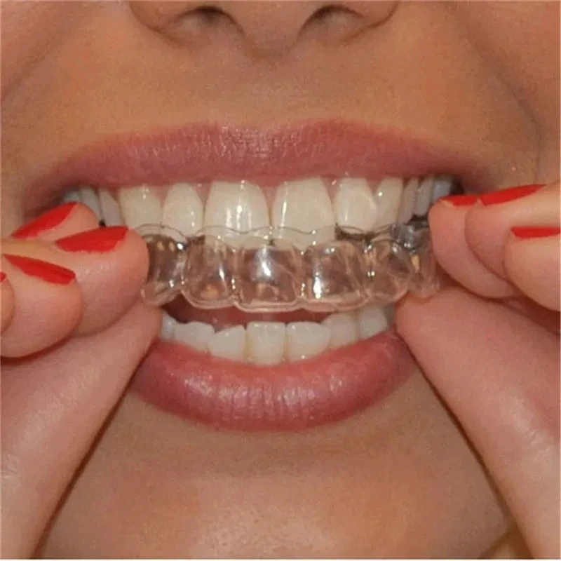 1/2/4/6pairs Mouth Guard EVA Teeth Protector Night Guard Mouth Tray For Bruxism Grinding Anti-Snoring Teeth Whitening Protection