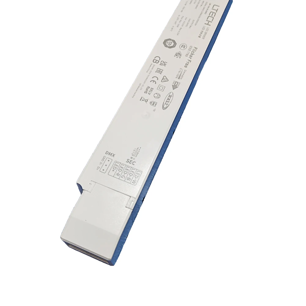 Imagem -03 - Linear Dali Escurecimento Transformação de Iluminação Led Driver Entrada Push Dim Ajustável Branco Rgbw 220240v 150w 24v Dali Dt8 Dim & ct Cct Cct Cct