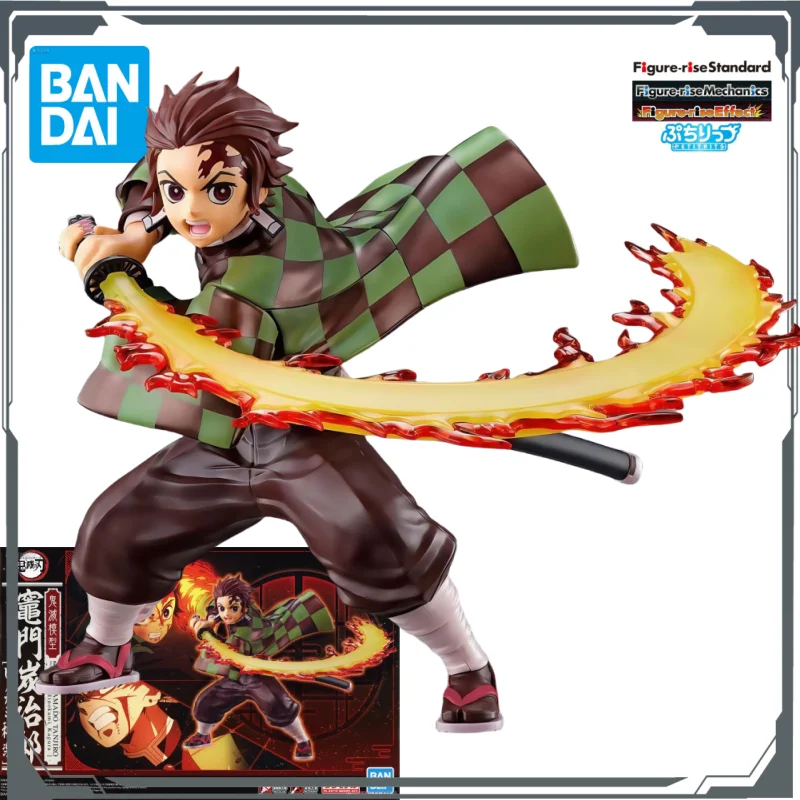 

Bandai Original Bandai Human Form Assembled Ghost Extinguishing Model Stove Door Tanjiro [Fire God Kagura] Anime Assembled Toy