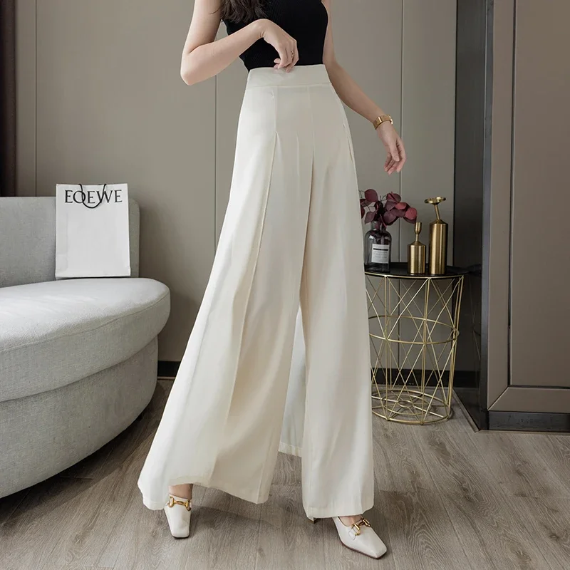 

Cheap wholesale 2021 spring summer autumn new fashion casual Popular long women Pants woman female OL wide leg pants Py1511