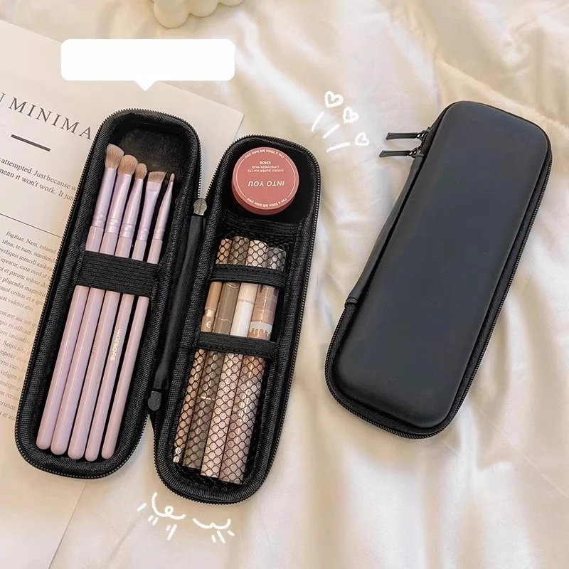 Makeup Brush Storage Bag, Large Capacity Women's Portable New Travel Goods Special Eyeshadow Brush, Painting Pencil Case Case