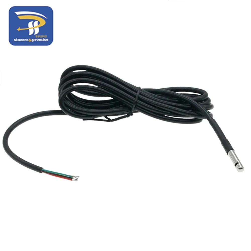 SHT20 SHT30 SHT40 temperature and humidity sensor waterproof stainless steel IIC module digital I2C probe