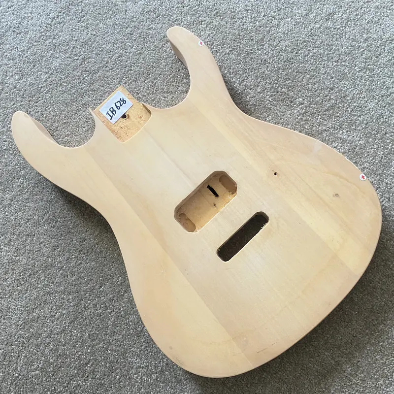 IB628 Custom Order Solid Basswood without Paints for 6 String Electric Guitar Body DIY Replace Right Hand One Humbuckers