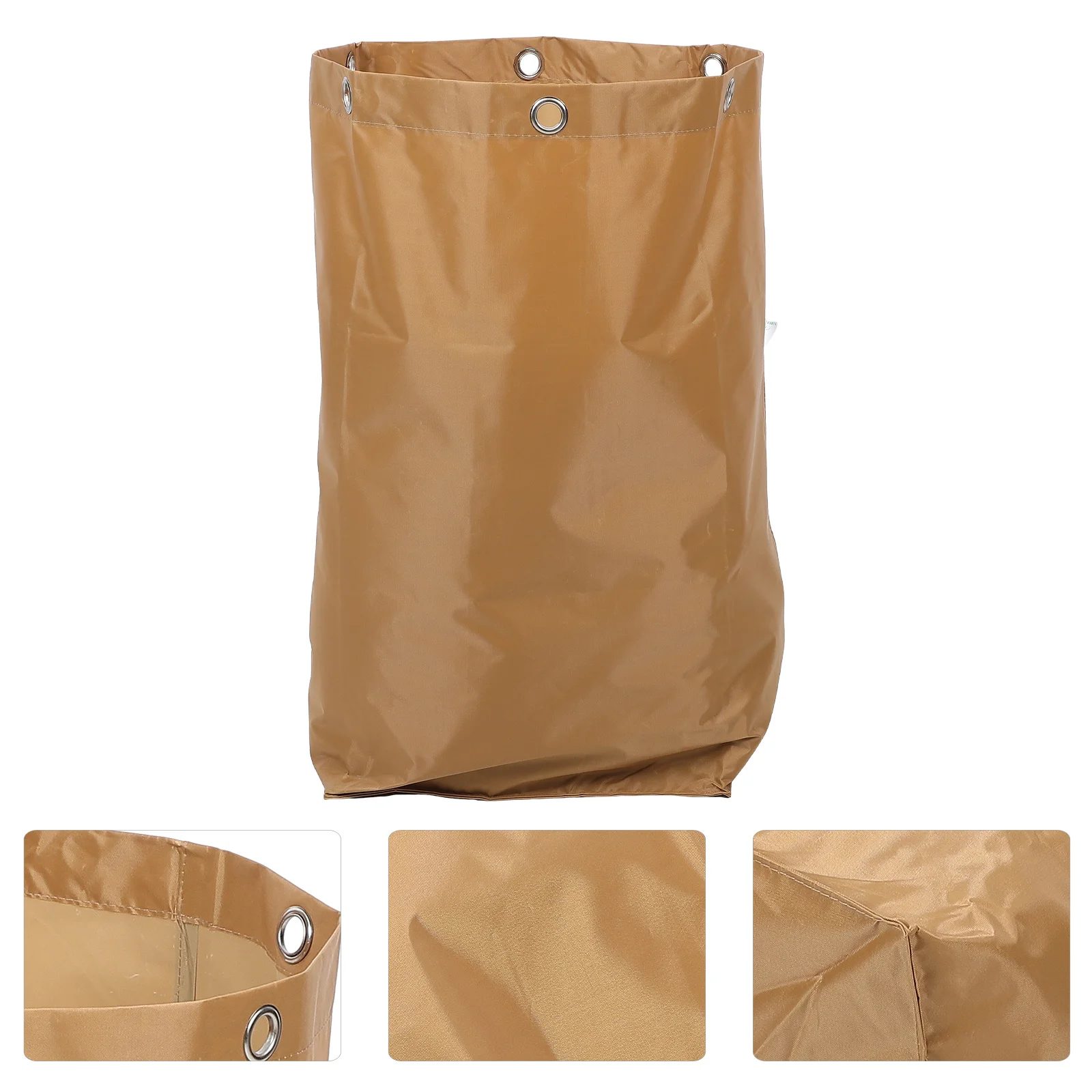 

Janitorial Cart Bag Canvas Durable Replacement Cleaning Supply Bag Large Capacity for Janitorial Cleaning Cart