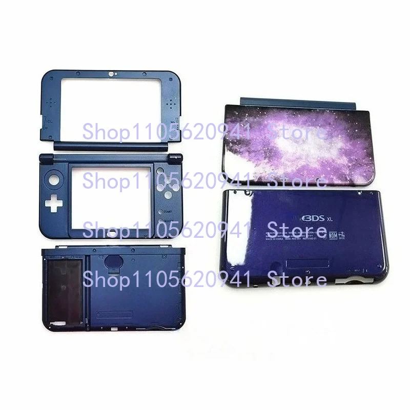 GG Replacement Housing Shell Case Battery Cover Top Bottom for Nintendo NEW 3DS XL
