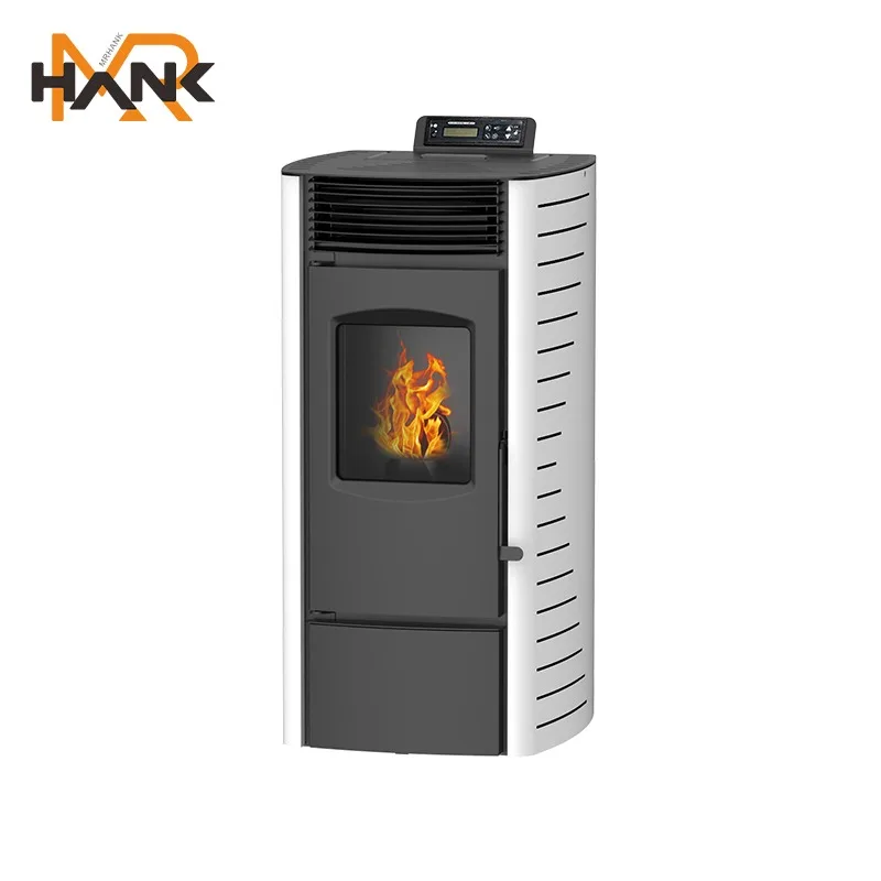 Modern 9kw Indoor Pellet Stove China Green Energy Patio Heater Steel And Wood Design For Living Room