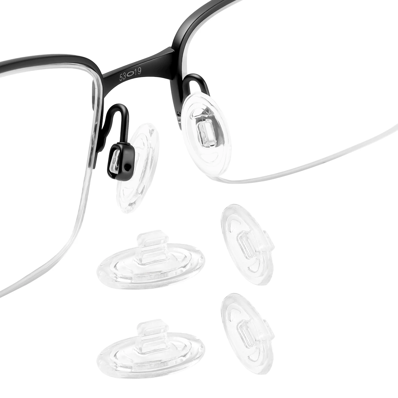 Value Pack Universal Nose Pads Nosepiece Replacement for Oakley Ejector OO4142 Sunglasses