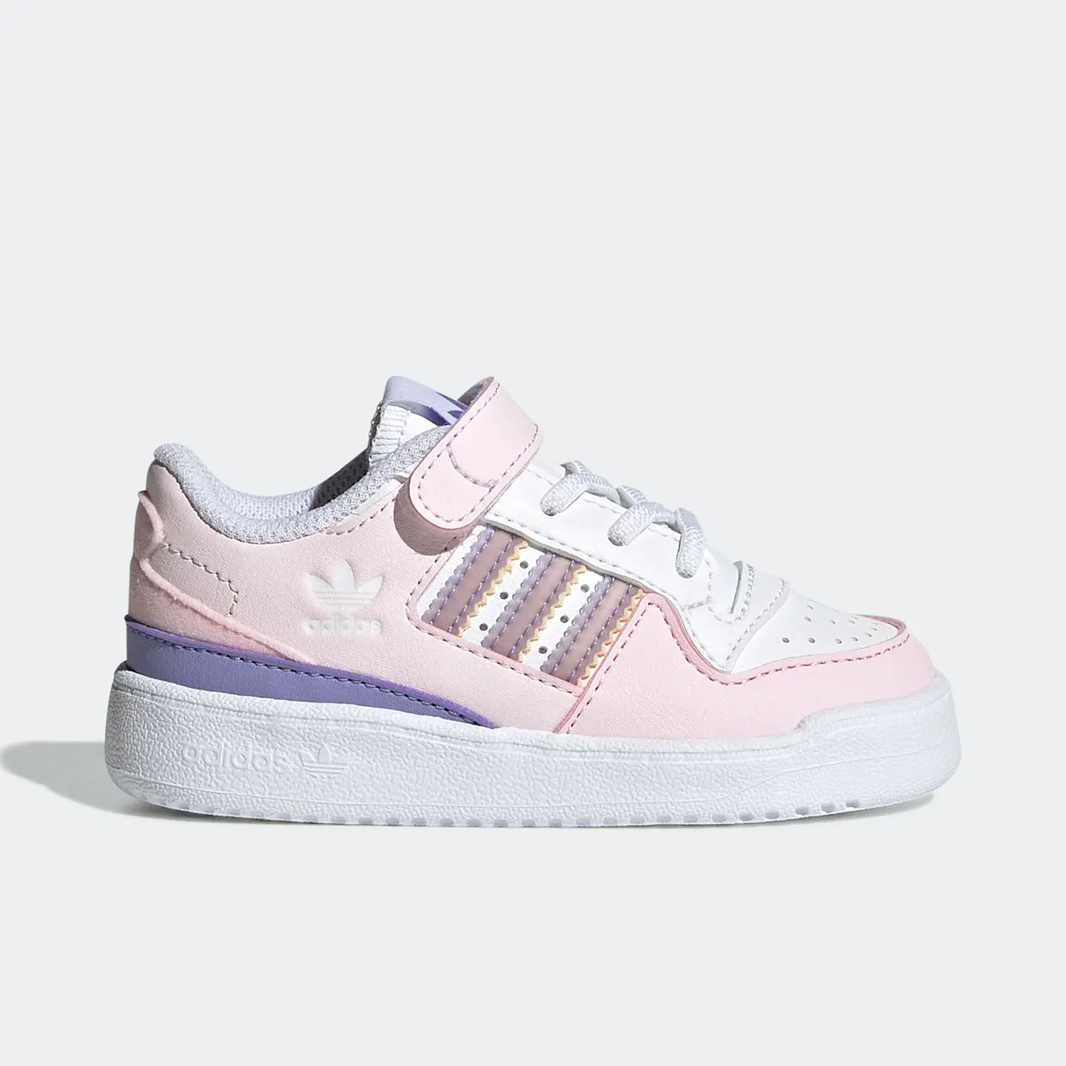 

Оригинальные детские повседневные туфли Adidas FORUM LOW EL I клевер GY8200