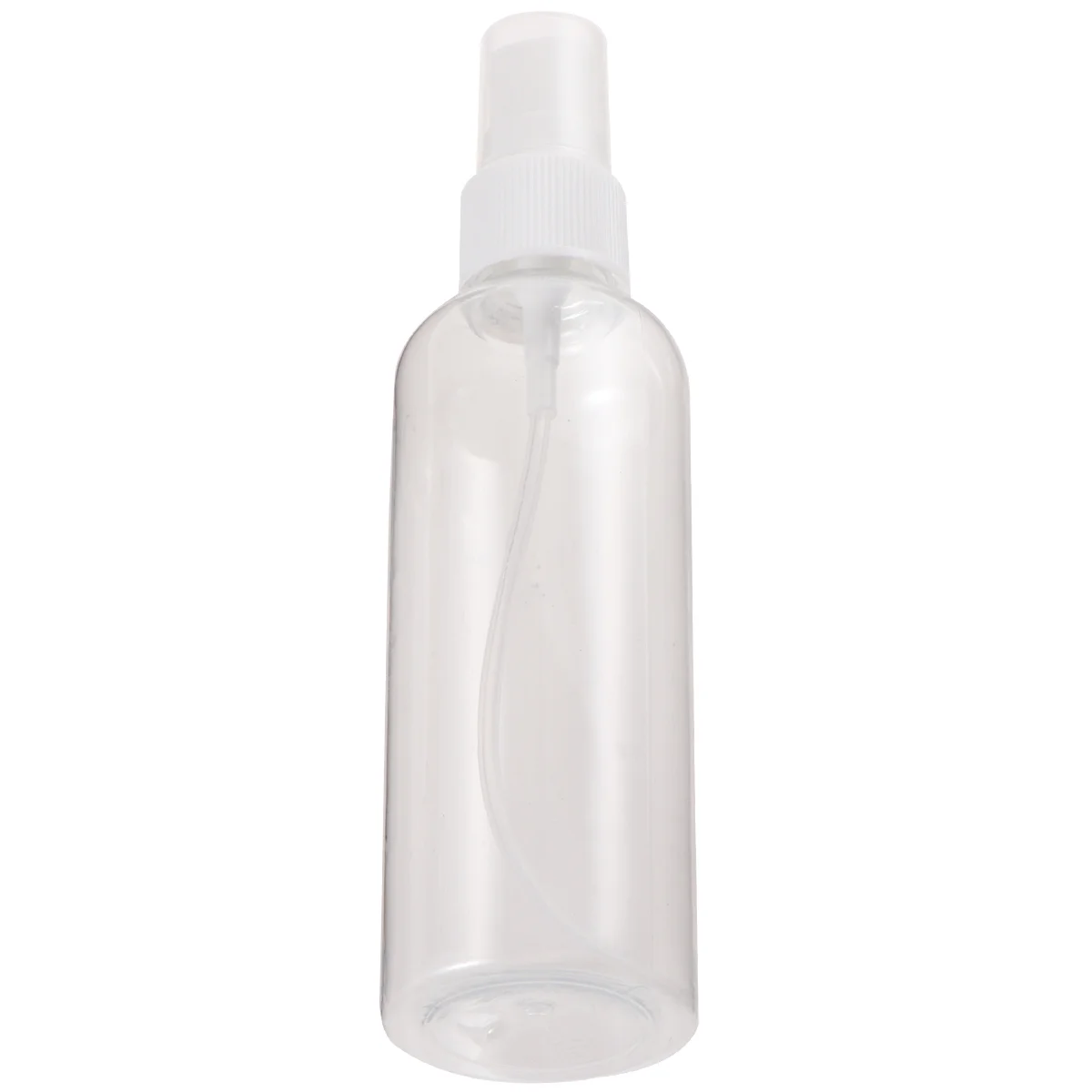 

4pcs 100ml Spray Bottle Empty Plastic Transparent Mist Travel Make Up Atomiser Spray Bottles (with 1 Funnel)