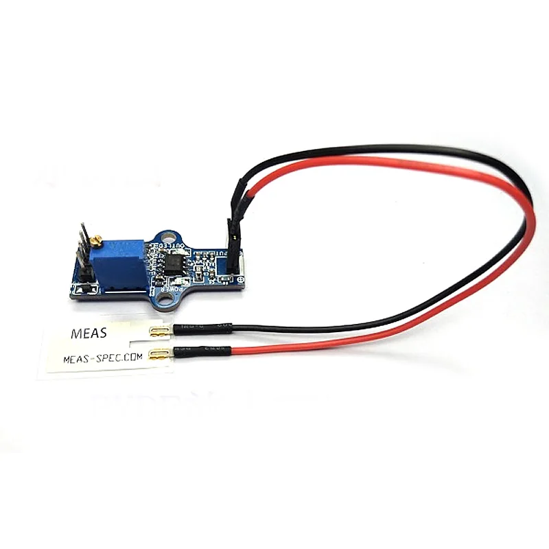 PVDF Piezoelectric Film Kit Piezoelectric Sensor Charge Amplifier Module With Comparator