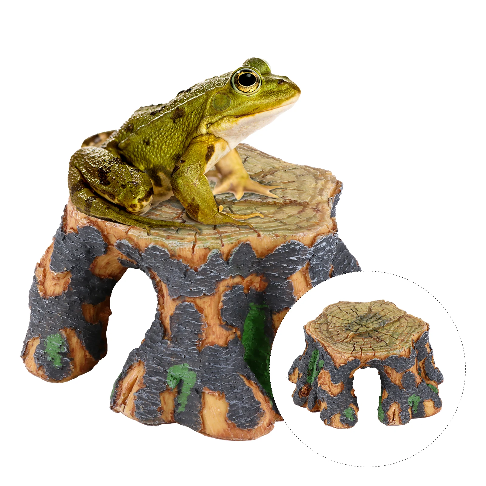 

Reptile Hideout Resin Shelter Lizard Escape Hole Spider Nest Turtle Fish Tank Decor Unique Gift Idea Reptile Hideout