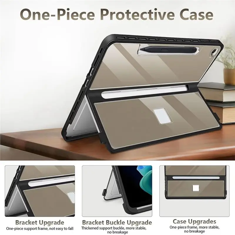 Classic-Flip Cover Case For Type Cover Keyboard For Microsoft Surface Pro 12 Inch 1St Edition(2025)- Hard TPU Material 5