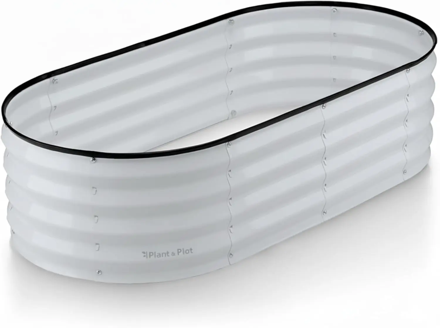 

4x2x1 Galvanized Metal Raised Garden Bed for Plants, Vegetables, Flowers