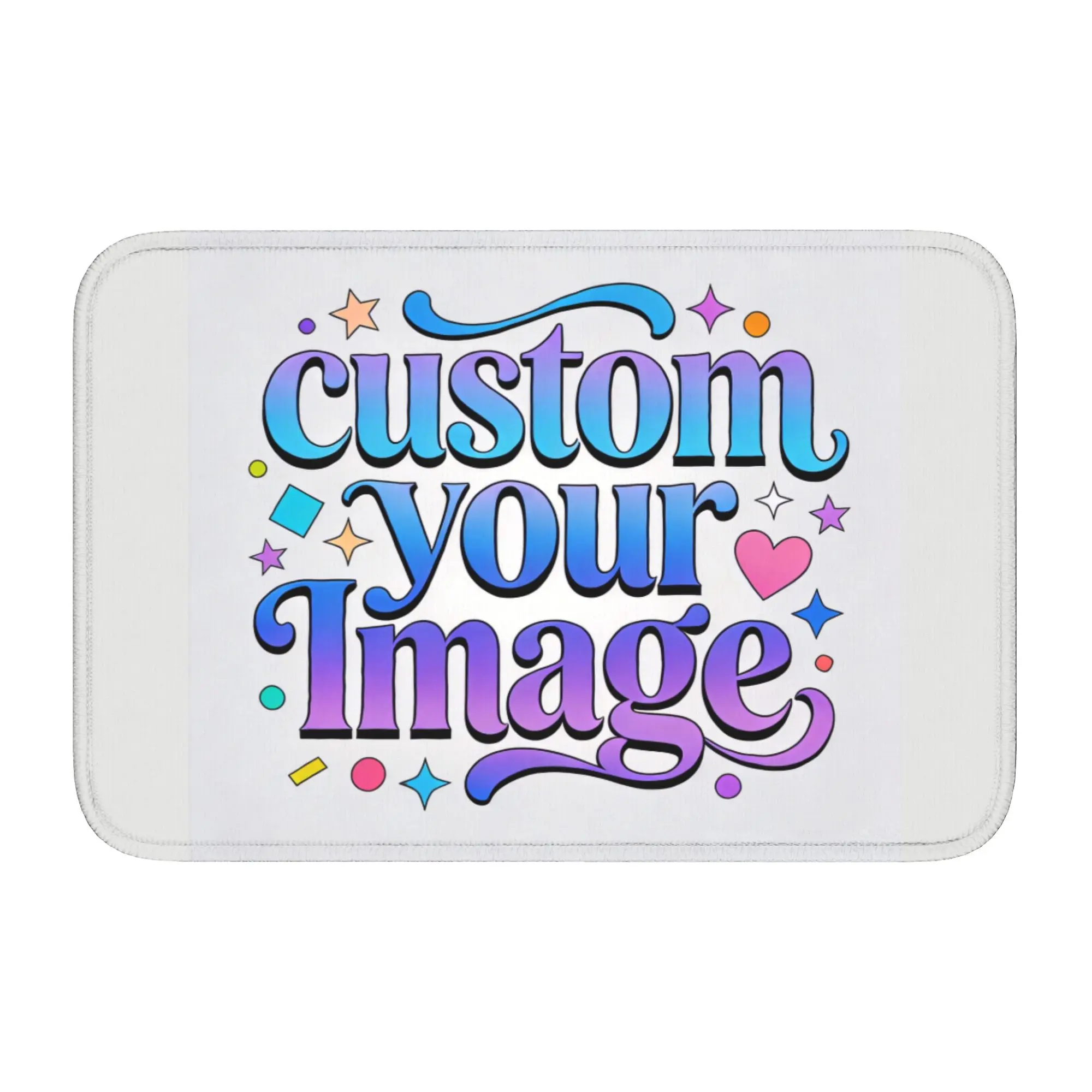 Custom Your Photo Logo Text Front Door Mat Anti-Slip Indoor Quick Dry Image Floor Bathroom Entrance Rug Carpet Footpad
